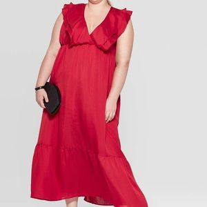 NWT A New Day V-Neck Maxi Dress